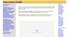 Desktop Screenshot of innovatorsguide.org